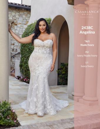 Casablanca Bridal #2438 - Angelina #4 thumbnail