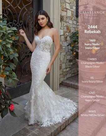 Casablanca Bridal #2444 - Rebekah #4 thumbnail