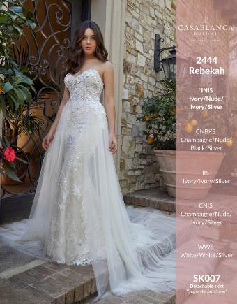 Casablanca Bridal #2444 - Rebekah #2 thumbnail