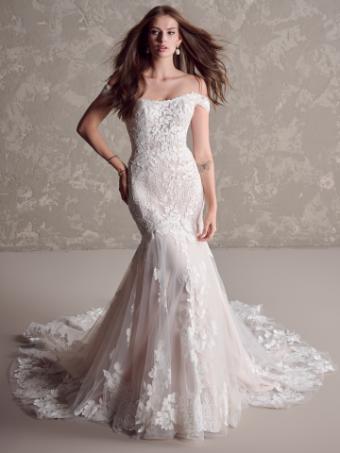 Maggie Sottero #CAMBRIA (24MS242A01) #0 All Ivory (gown with Ivory Illusion) thumbnail