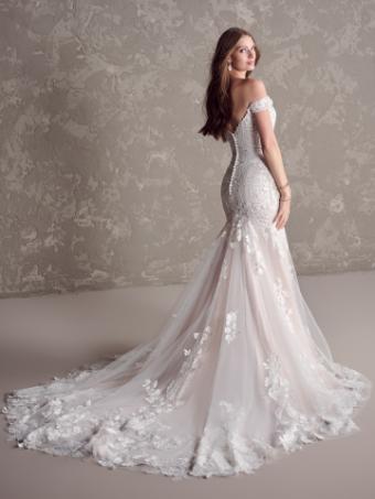 Maggie Sottero #CAMBRIA (24MS242A01) #3 All Ivory (gown with Ivory Illusion) thumbnail