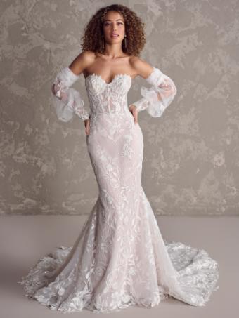 Maggie Sottero #FAIRCHILD (24MB211A01) #1 All Ivory (gown with Ivory Illusion) thumbnail