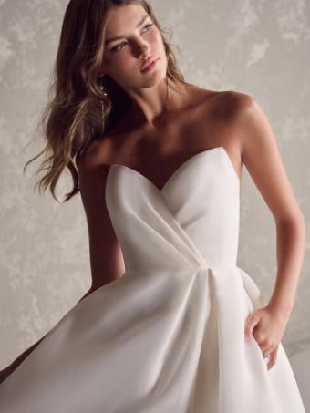 Maggie Sottero #NISHA (24MS214A01) #2 Diamond White (gown with Natural Illusion) thumbnail
