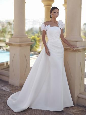 Blue by Enzoani #Stella (Dress, Jacket and Overskirt) #0 Ivory/Nude thumbnail