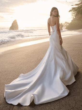 Sottero and Midgley #JASPER (24SC205B01 - Zip-up) #2 All Ivory (gown with Ivory Illusion) thumbnail